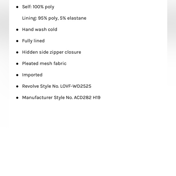 NWOT lovers + friends black dress - Picture 4 of 8